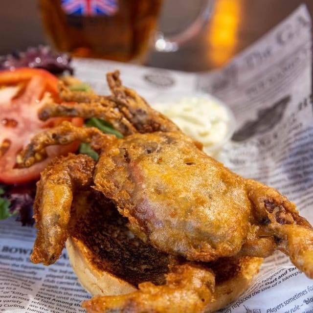 Softshell Sandwich.