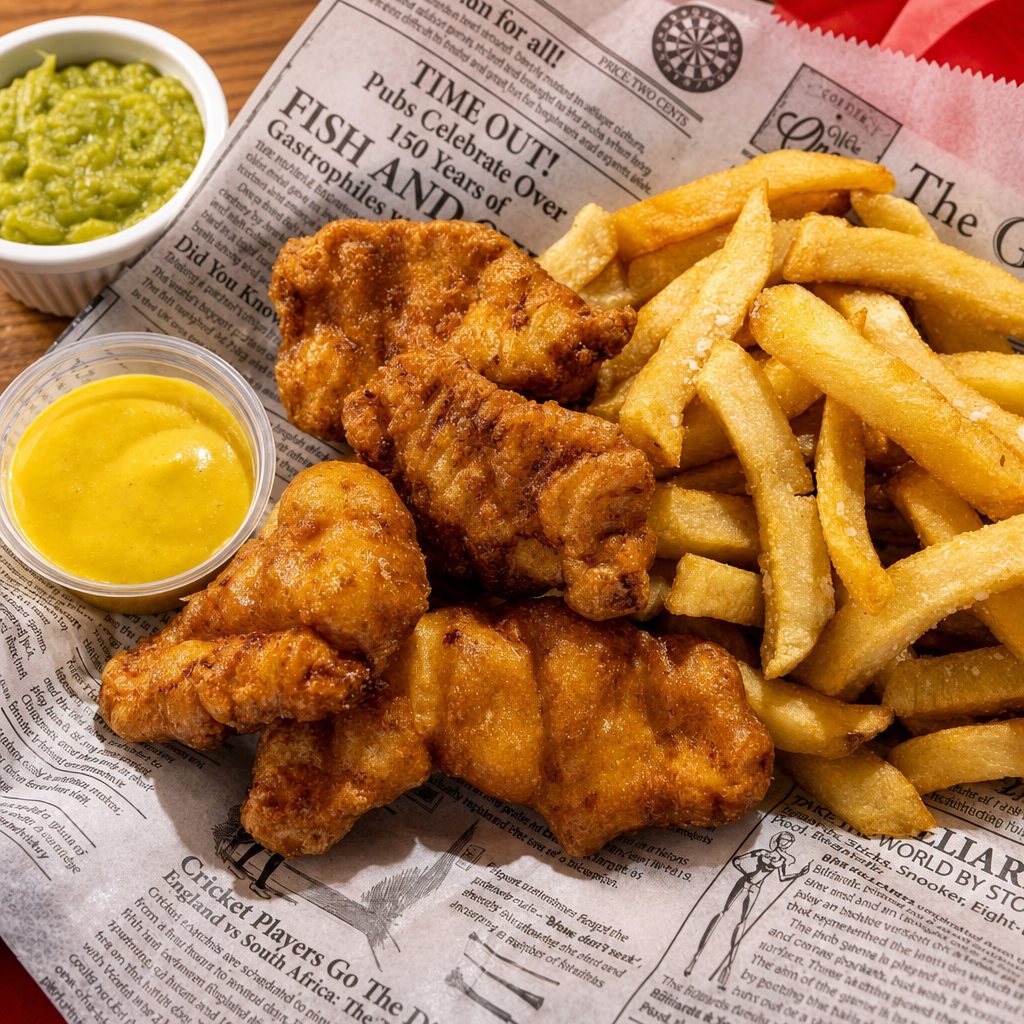 Din Chix + Chips.