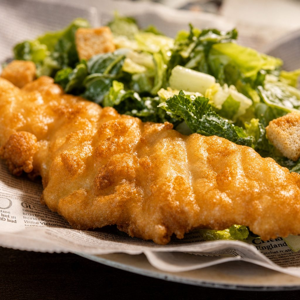 Jumbo Fish + Ceasar.