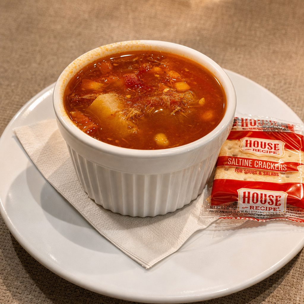 Cup Crab Soup.