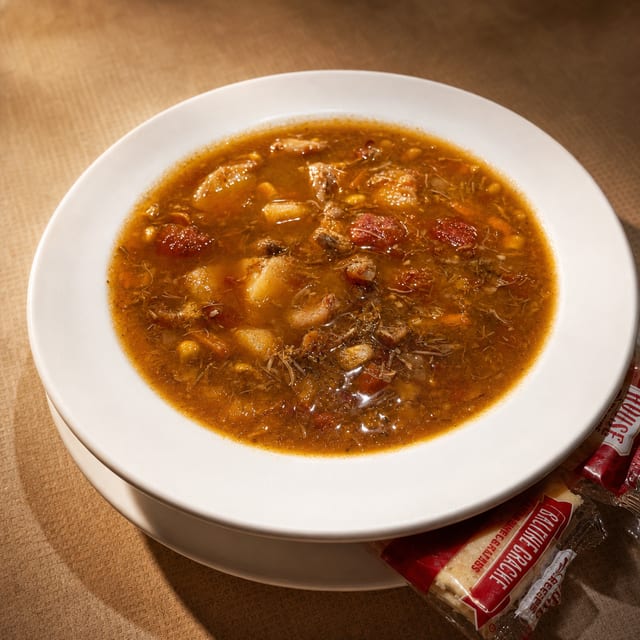 Bowl Crab Soup.