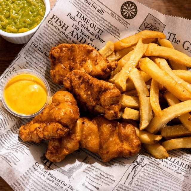 Lun Chix + Chips.
