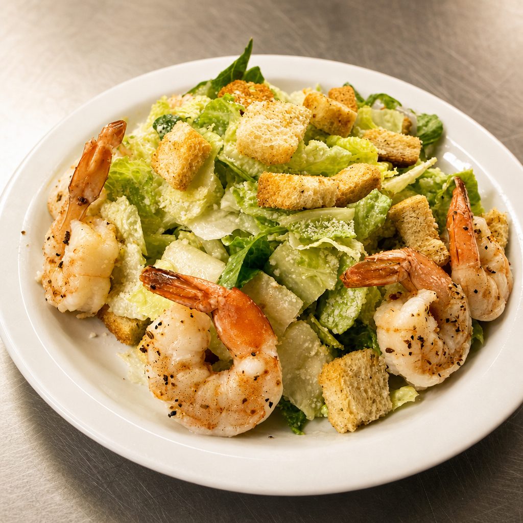 Battered Shrimp Ceasar.
