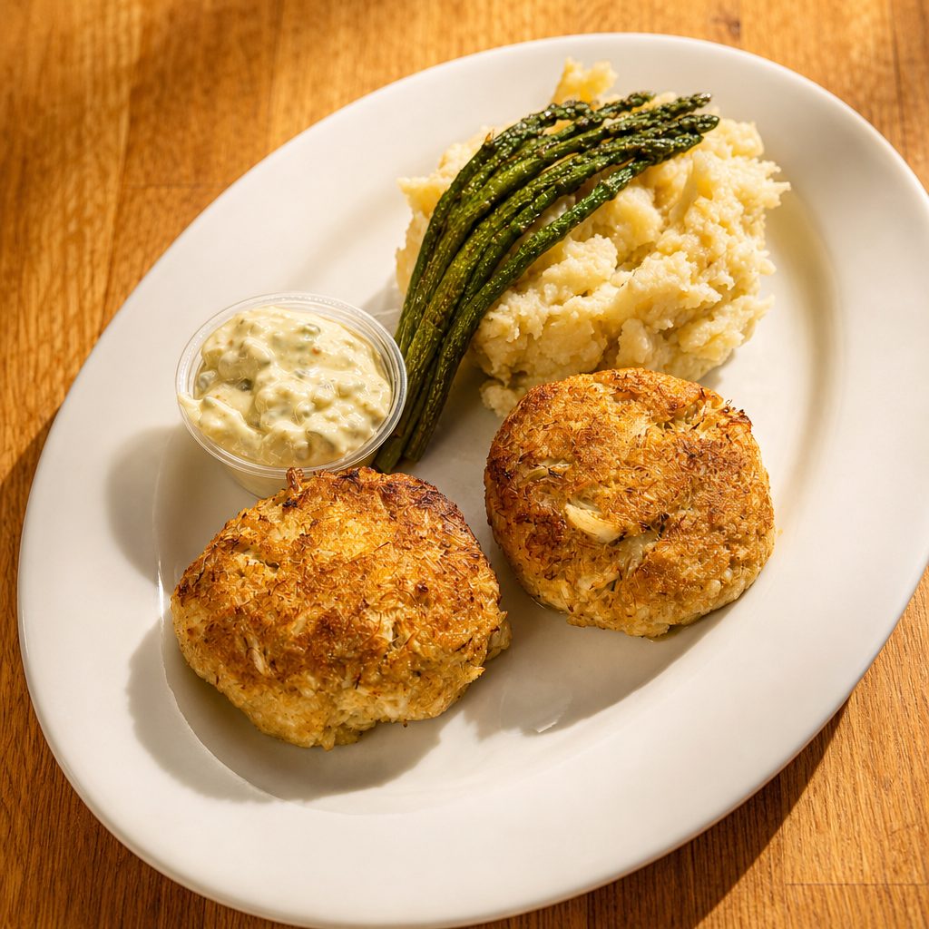 Crabcake Dinner.