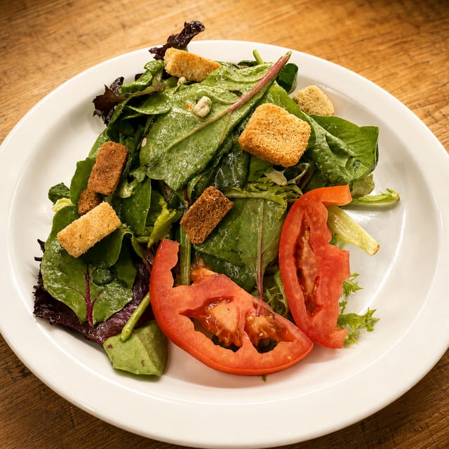 Mixed Greens salad.